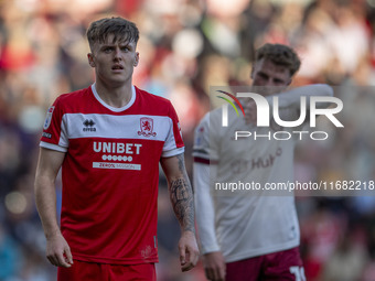 Ben Doak participates in the Sky Bet Championship match between Middlesbrough and Bristol City at the Riverside Stadium in Middlesbrough, En...