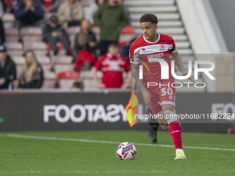 Neto Borges of Middlesbrough plays during the Sky Bet Championship match between Middlesbrough and Bristol City at the Riverside Stadium in...