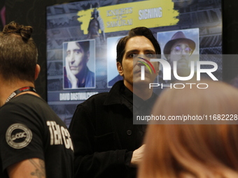 David Dastmalchian, an American actor, writer, and producer, participates in Comic Con in Manhattan, New York, on October 19, at the Javits...