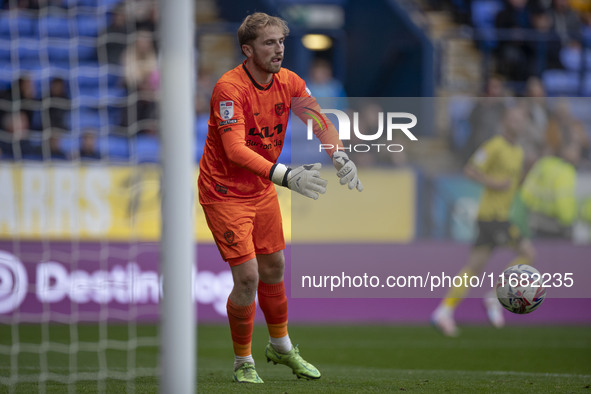 Harvey Isted #13 (GK) of Burton Albion F.C. during the Sky Bet League 1 match between Bolton Wanderers and Burton Albion at the Toughsheet S...