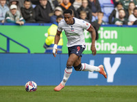 Victor Adeboyejo #9 of Bolton Wanderers F.C. is in action during the Sky Bet League 1 match between Bolton Wanderers and Burton Albion at th...