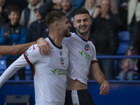 Aaron Collins #19 of Bolton Wanderers F.C. celebrates his goal during the Sky Bet League 1 match between Bolton Wanderers and Burton Albion...