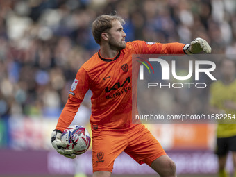 Harvey Isted #13 (GK) of Burton Albion F.C. during the Sky Bet League 1 match between Bolton Wanderers and Burton Albion at the Toughsheet S...