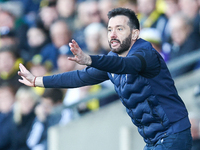 West Bromwich Albion manager, Carlos Corberan, is present during the Sky Bet Championship match between Oxford United and West Bromwich Albi...