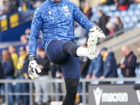 #23, Joe Wildsmith of WBA warms up during the Sky Bet Championship match between Oxford United and West Bromwich Albion at the Kassam Stadiu...