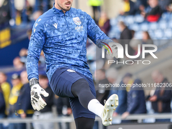 #23, Joe Wildsmith of WBA warms up during the Sky Bet Championship match between Oxford United and West Bromwich Albion at the Kassam Stadiu...