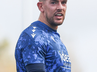 Alex Palmer of WBA warms up during the Sky Bet Championship match between Oxford United and West Bromwich Albion at the Kassam Stadium in Ox...