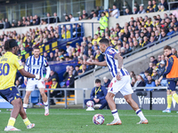 Karlan Grant of WBA is on the ball during the Sky Bet Championship match between Oxford United and West Bromwich Albion at the Kassam Stadiu...