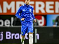 RKC forward Sylvester van der Water plays during the match between RKC and Twente at the Mandemakers Stadium in Waalwijk, Netherlands, on Oc...