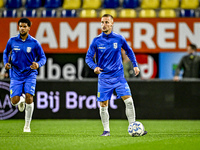 RKC forward Sylvester van der Water plays during the match between RKC and Twente at the Mandemakers Stadium in Waalwijk, Netherlands, on Oc...