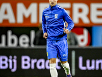 RKC forward Sylvester van der Water plays during the match between RKC and Twente at the Mandemakers Stadium in Waalwijk, Netherlands, on Oc...