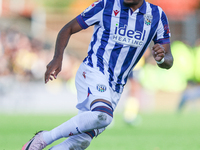 Grady Diangana of WBA is in action during the Sky Bet Championship match between Oxford United and West Bromwich Albion at the Kassam Stadiu...