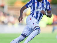 Grady Diangana of WBA is in action during the Sky Bet Championship match between Oxford United and West Bromwich Albion at the Kassam Stadiu...