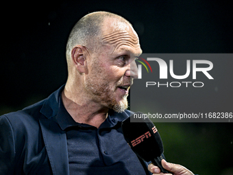 FC Twente trainer Joseph Oosting is present during the match between RKC and Twente at the Mandemakers Stadium in Waalwijk, Netherlands, on...