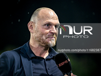 FC Twente trainer Joseph Oosting is present during the match between RKC and Twente at the Mandemakers Stadium in Waalwijk, Netherlands, on...