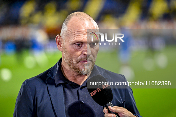 FC Twente trainer Joseph Oosting is present during the match between RKC and Twente at the Mandemakers Stadium in Waalwijk, Netherlands, on...