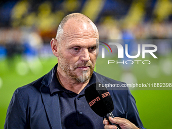 FC Twente trainer Joseph Oosting is present during the match between RKC and Twente at the Mandemakers Stadium in Waalwijk, Netherlands, on...