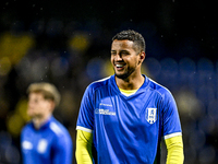 RKC midfielder Mohamed Ihattare plays during the match between RKC and Twente at the Mandemakers Stadium in Waalwijk, Netherlands, on Octobe...