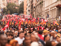 Thousands join the march to protest against the 1660 bill. The new law toughens the penalties for street demonstrations, road blockades, pea...