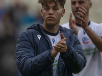 Dion Charles #10 of Bolton Wanderers F.C. applauds at full time during the Sky Bet League 1 match between Bolton Wanderers and Burton Albion...