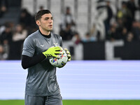 Christos Mandas of S.S. Lazio participates in the 8th day of the Serie A Championship between Juventus F.C. and S.S. Lazio at Allianz Stadiu...