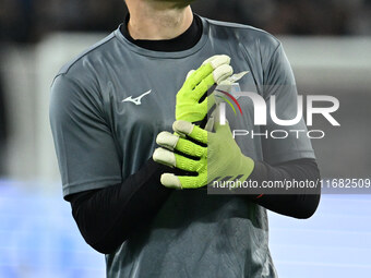 Christos Mandas of S.S. Lazio participates in the 8th day of the Serie A Championship between Juventus F.C. and S.S. Lazio at Allianz Stadiu...