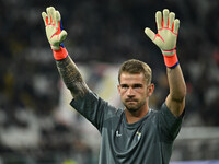 Ivan Provedel of S.S. Lazio participates in the 8th day of the Serie A Championship between Juventus F.C. and S.S. Lazio at Allianz Stadium...