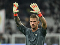 Ivan Provedel of S.S. Lazio participates in the 8th day of the Serie A Championship between Juventus F.C. and S.S. Lazio at Allianz Stadium...