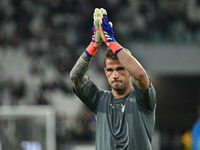 Ivan Provedel of S.S. Lazio participates in the 8th day of the Serie A Championship between Juventus F.C. and S.S. Lazio at Allianz Stadium...