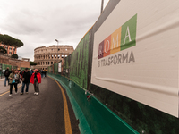 View of the Colosseum in Rome, Italy, on October 19, 2024. (