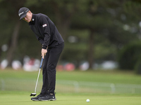 Marcus Kinhult of Sweden plays a shot on the 1st green on the third day of the Estrella Damm N.A. Andalucia Masters 2024 at Real Club de Gol...