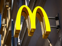  McDonald's logo is seen in Krakow, Poland on October 19th, 2024. (