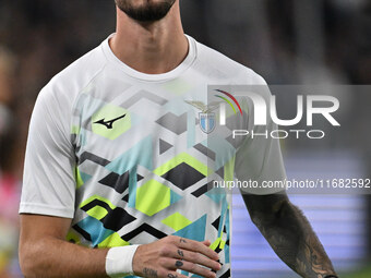 Gaetano Castrovilli of S.S. Lazio participates in the 8th day of the Serie A Championship between Juventus F.C. and S.S. Lazio at Allianz St...