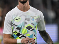 Gaetano Castrovilli of S.S. Lazio participates in the 8th day of the Serie A Championship between Juventus F.C. and S.S. Lazio at Allianz St...