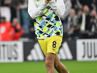 Matteo Guendouzi of S.S. Lazio participates in the 8th day of the Serie A Championship between Juventus F.C. and S.S. Lazio at Allianz Stadi...