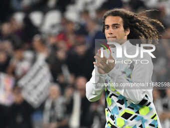 Matteo Guendouzi of S.S. Lazio participates in the 8th day of the Serie A Championship between Juventus F.C. and S.S. Lazio at Allianz Stadi...