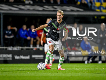 FC Twente midfielder Michel Vlap plays during the match between RKC and Twente at the Mandemakers Stadium in Waalwijk, Netherlands, on Octob...