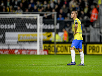 RKC forward Sylvester van der Water plays during the match between RKC and Twente at the Mandemakers Stadium in Waalwijk, Netherlands, on Oc...