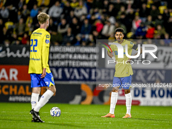 FC Twente forward Younes Taha plays during the match between RKC and Twente at the Mandemakers Stadium in Waalwijk, Netherlands, on October...