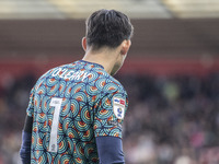 Bristol City Goalkeeper Max O'Leary participates in the Sky Bet Championship match between Middlesbrough and Bristol City at the Riverside S...