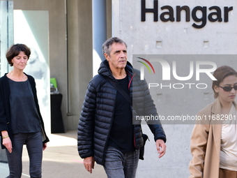 Julien Clerc attends the remake of the light factories in Lyon, France, on October 19, 2024. (