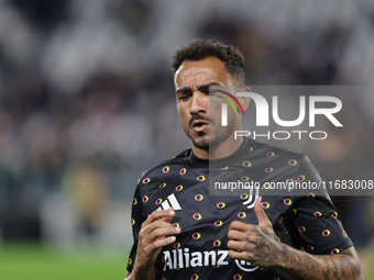 Danilo participates in the Serie A 2024-2025 match between Juventus and Lazio in Turin, Italy, on October 19, 2024. (