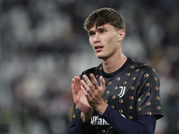 Nicolo Savona participates in the Serie A 2024-2025 match between Juventus and Lazio in Turin, Italy, on October 19, 2024. (