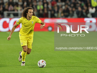 Matteo Guendouzi participates in the Serie A 2024-2025 match between Juventus and Lazio in Turin, Italy, on October 19, 2024. (