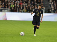 Manuel Locatelli participates in the Serie A 2024-2025 match between Juventus and Lazio in Turin, Italy, on October 19, 2024. (