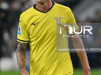 Nicolo Rovella of S.S. Lazio participates in the 8th day of the Serie A Championship between Juventus F.C. and S.S. Lazio at Allianz Stadium...