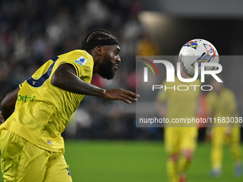 Nuno Tavares of S.S. Lazio is in action during the 8th day of the Serie A Championship between Juventus F.C. and S.S. Lazio at Allianz Stadi...