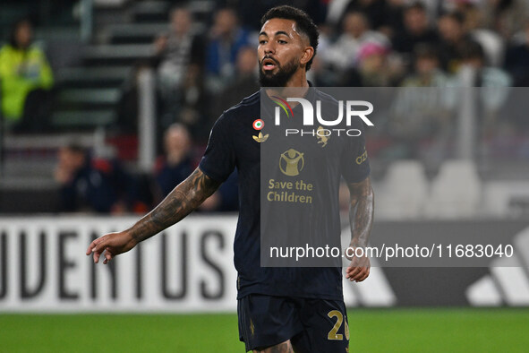 Douglas Luiz of Juventus F.C. during the 8th day of the Serie A Championship between Juventus F.C. and S.S. Lazio at Allianz Stadium in Turi...