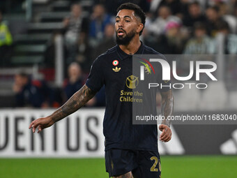 Douglas Luiz of Juventus F.C. during the 8th day of the Serie A Championship between Juventus F.C. and S.S. Lazio at Allianz Stadium in Turi...