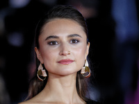 Isabella Nefar attends the ''Reading Lolita In Tehran'' red carpet during the 19th Rome Film Festival at Auditorium Parco Della Musica in Ro...